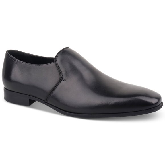 NWT  WITH BOX I.n.c. International Concepts Men\'s Jameson Leather Dress Loafer,